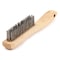 Forney Scratch Brush With Shoe Handle, Stainless, 4 X 16 Rows 70520 - alternate 3